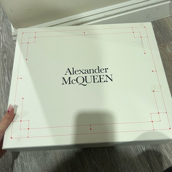 Alexander McQueen Wander Combat Boots Nude Size 37 - Picture 3 of 11